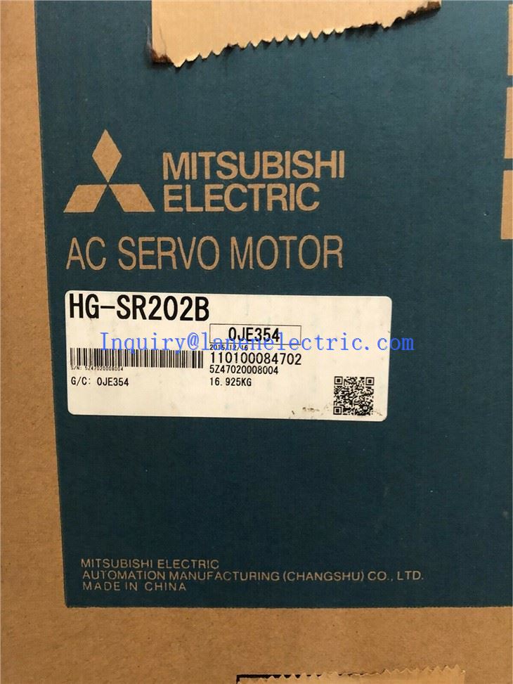 لوازم جانبی کنترل صنعتی میتسوبیشی Ac سرو موتور HG - SR202B 2kw مهر و موم اصلی در جعبه
