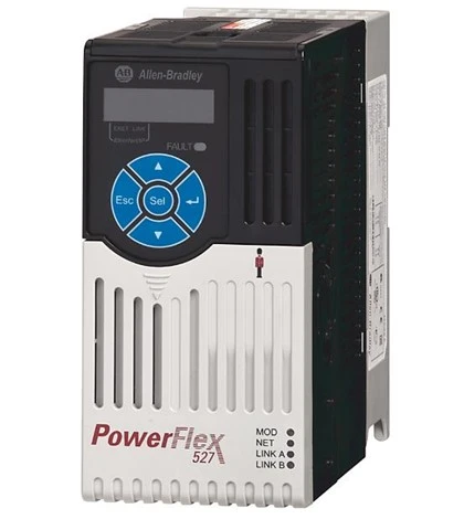 Allen Bradley 25C-D2P3N114 PowerFlex 527 AC Drive، با EtherNet/IP دو درگاه جاسازی شده و ایمنی یکپارچه، 480V AC، 3 فاز، 2.3A، 1.0 HP